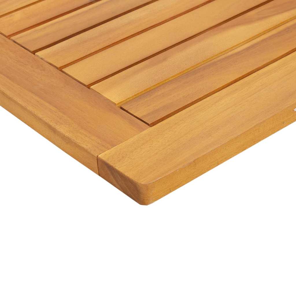 Tafelblad Olie naturel 80 x 40 x 2 cm Massief Acaciahout