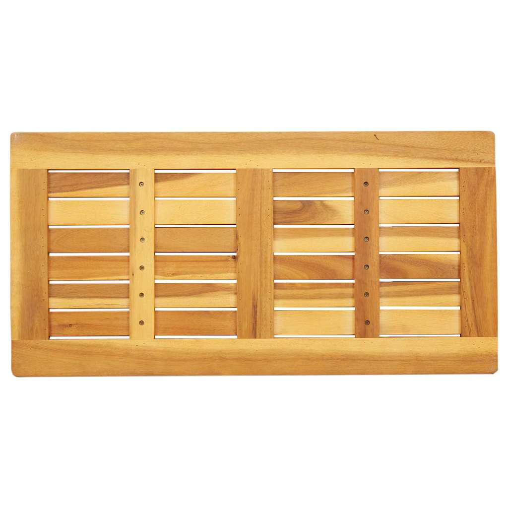 Tafelblad Olie naturel 80 x 40 x 2 cm Massief Acaciahout