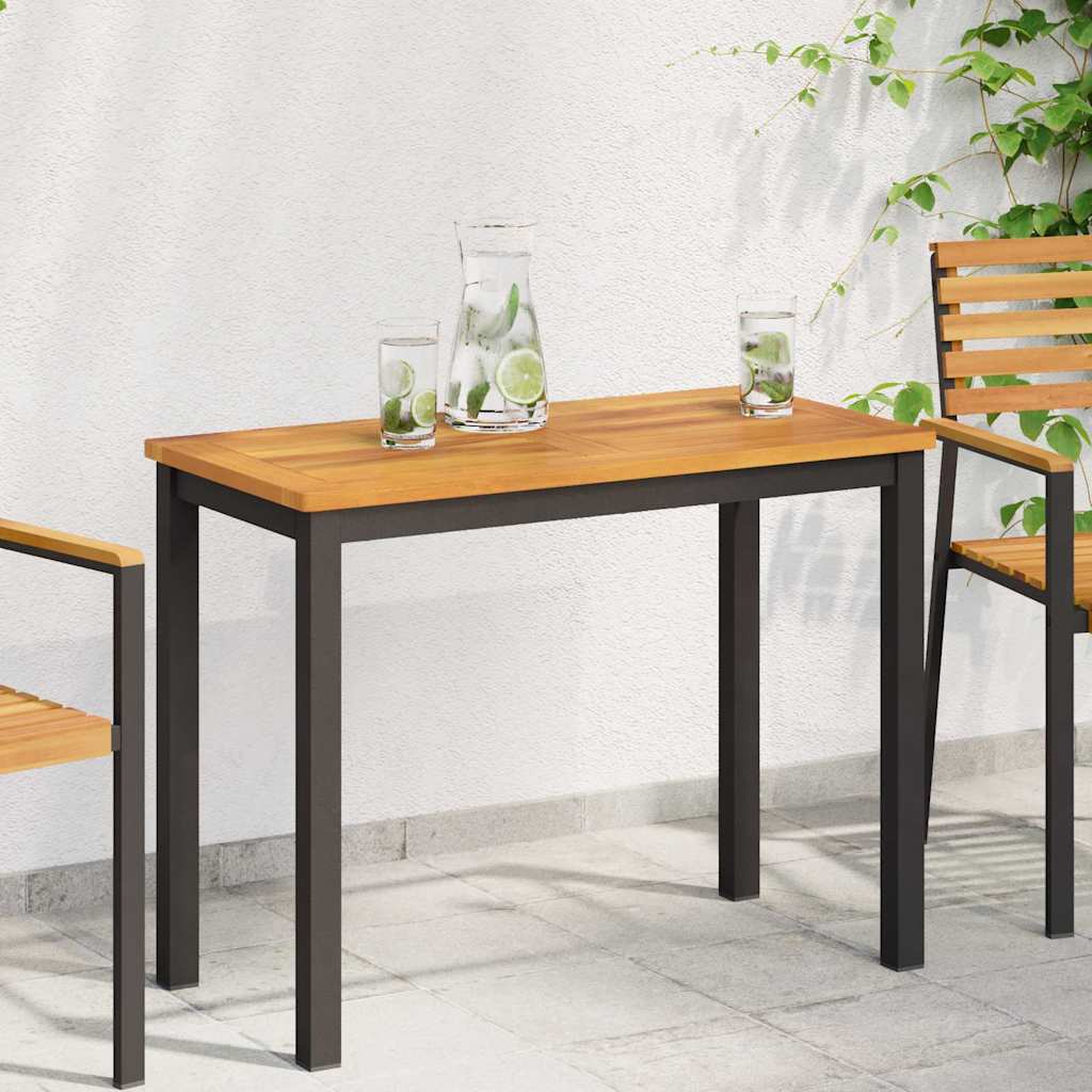 Tafelblad Olie naturel 80 x 40 x 2 cm Massief Acaciahout