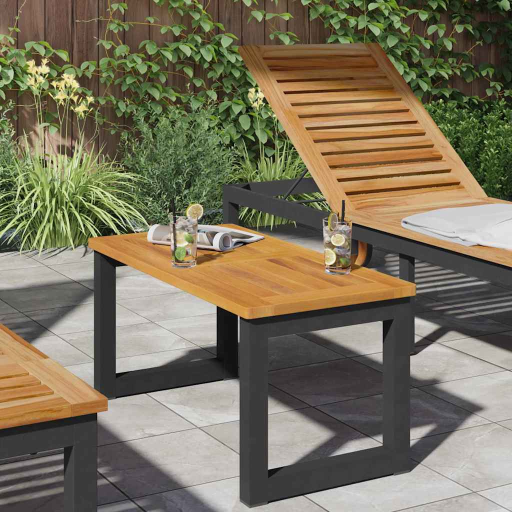 Tafelblad Olie naturel 80 x 40 x 2 cm Massief Acaciahout