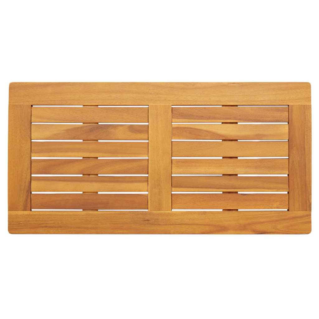 Tafelblad Olie naturel 80 x 40 x 2 cm Massief Acaciahout