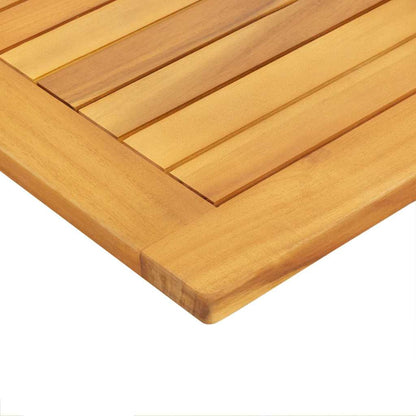 Tafelblad Olie naturel 90 x 45 x 2 cm Massief Acaciahout