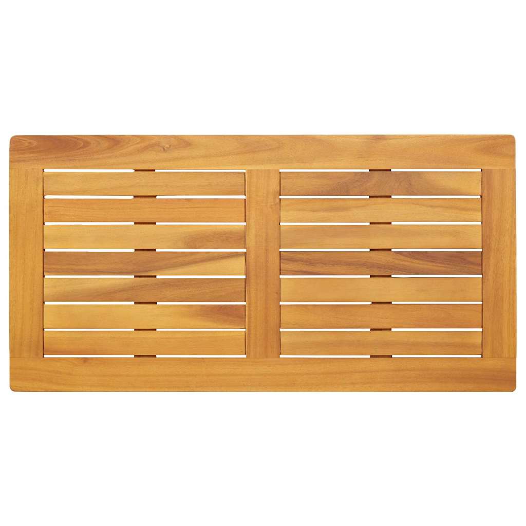 Tafelblad Olie naturel 90 x 45 x 2 cm Massief Acaciahout