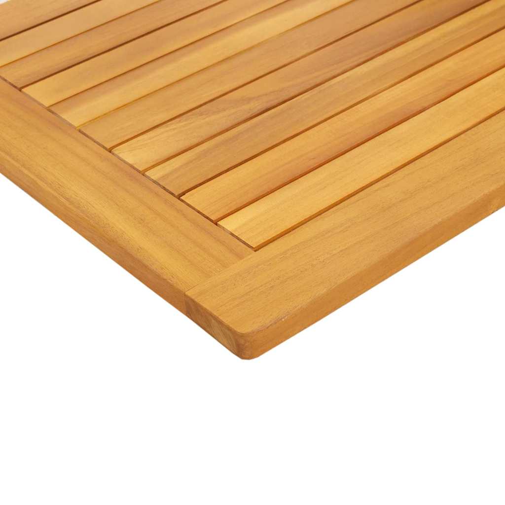 Tafelblad Olie naturel 100 x 50 x 2 cm Massief Acaciahout