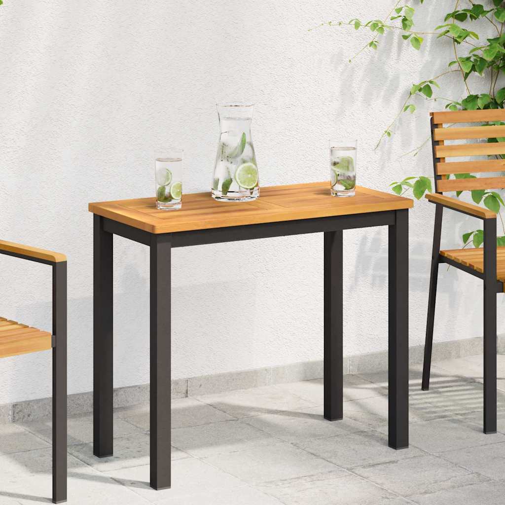 Tafelblad Olie naturel 100 x 50 x 2 cm Massief Acaciahout