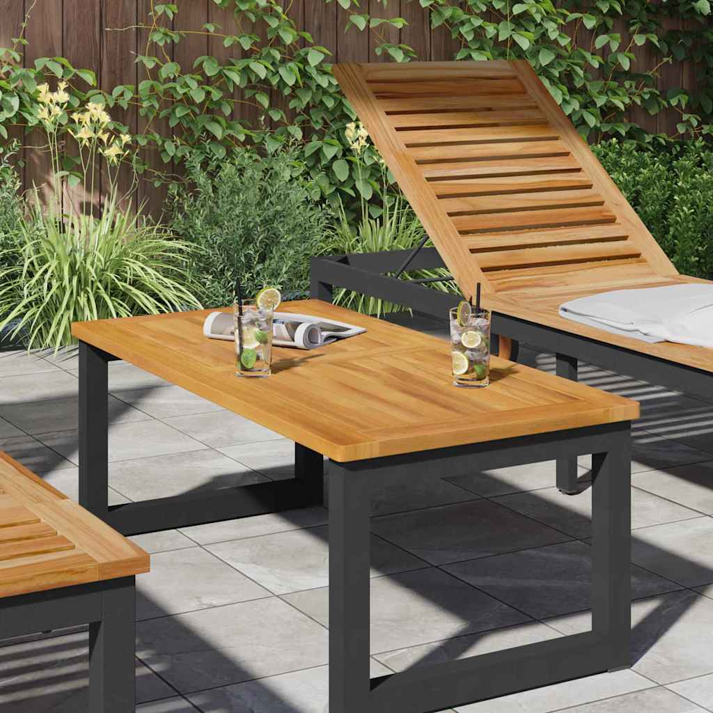 Tafelblad Olie naturel 100 x 50 x 2 cm Massief Acaciahout