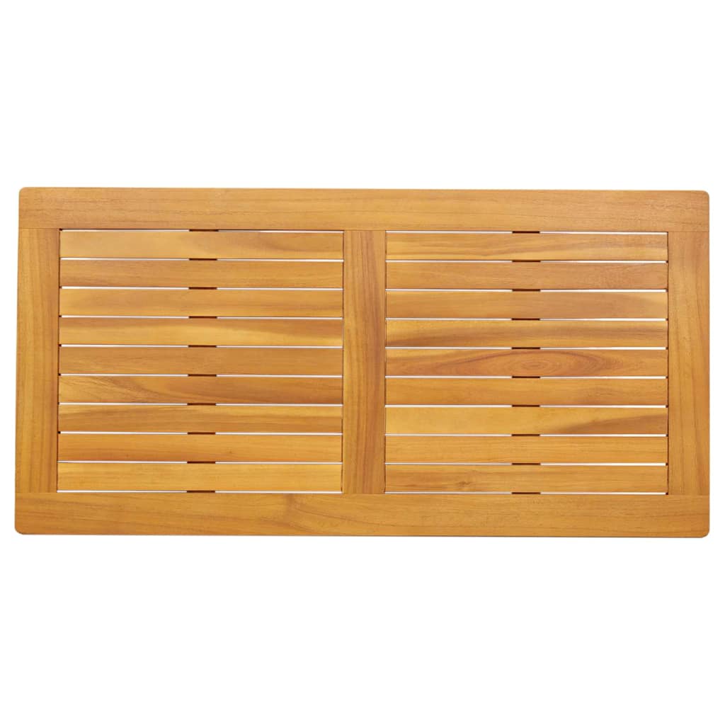 Tafelblad Olie naturel 100 x 50 x 2 cm Massief Acaciahout