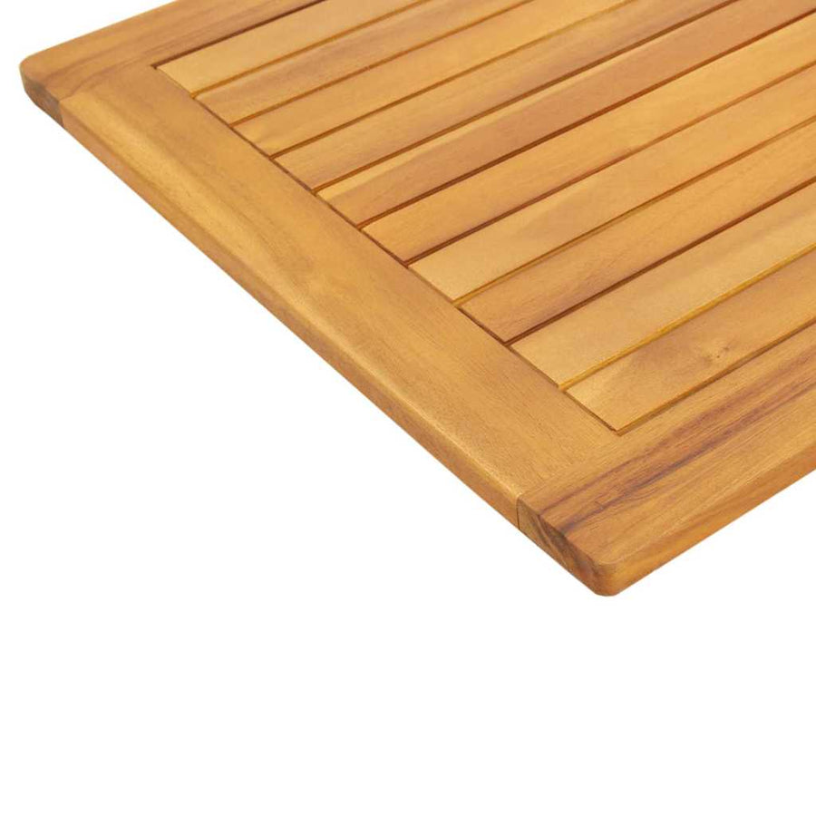 Tafelblad Olie naturel 110 x 55 x 2 cm Massief Acaciahout