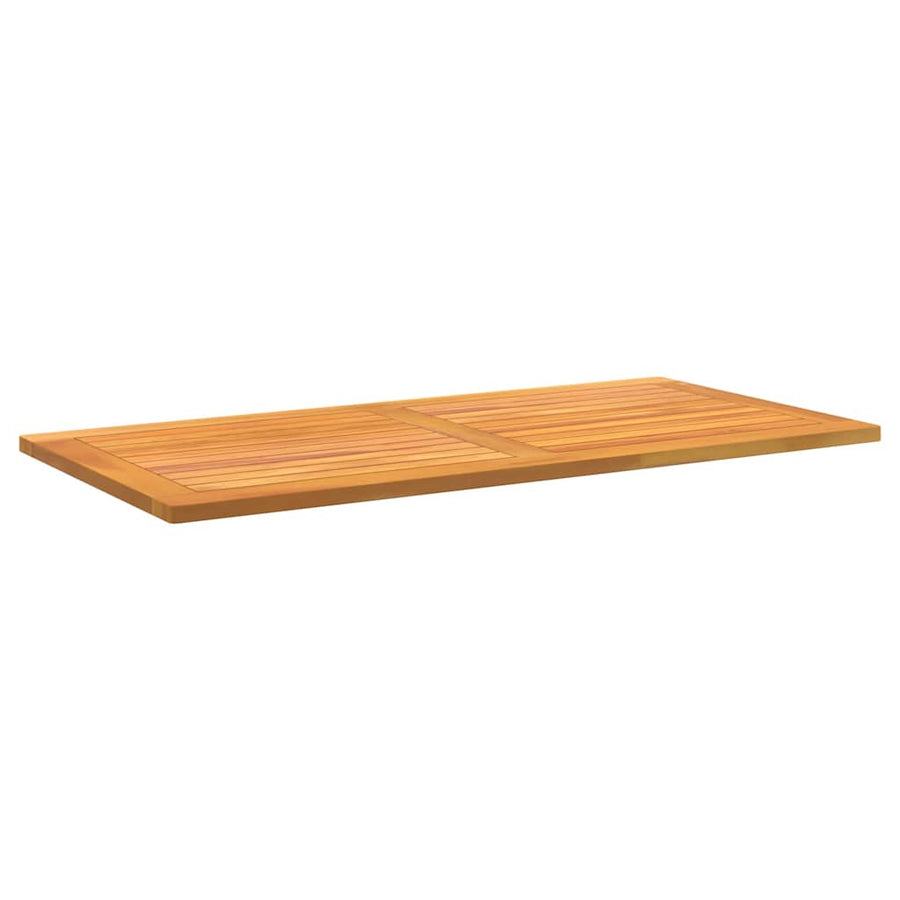 Tafelblad Olie naturel 110 x 55 x 2 cm Massief Acaciahout