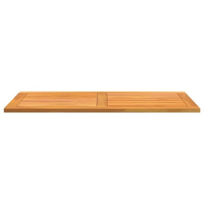 Tafelblad Olie naturel 110 x 55 x 2 cm Massief Acaciahout
