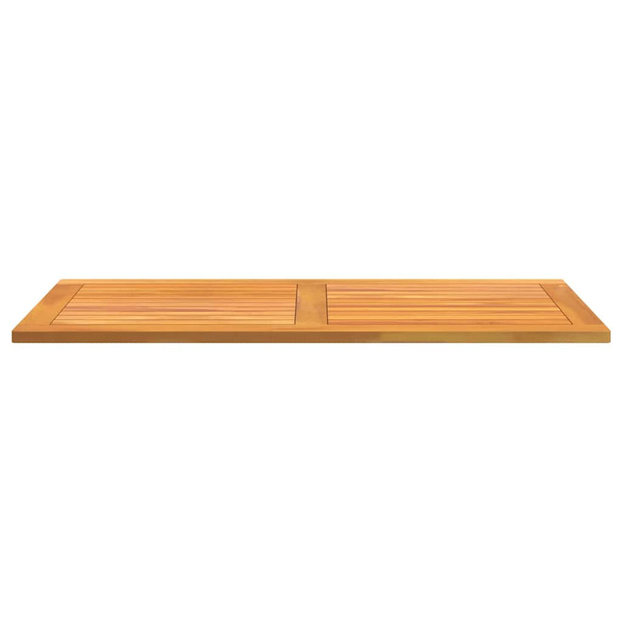 Tafelblad Olie naturel 110 x 55 x 2 cm Massief Acaciahout