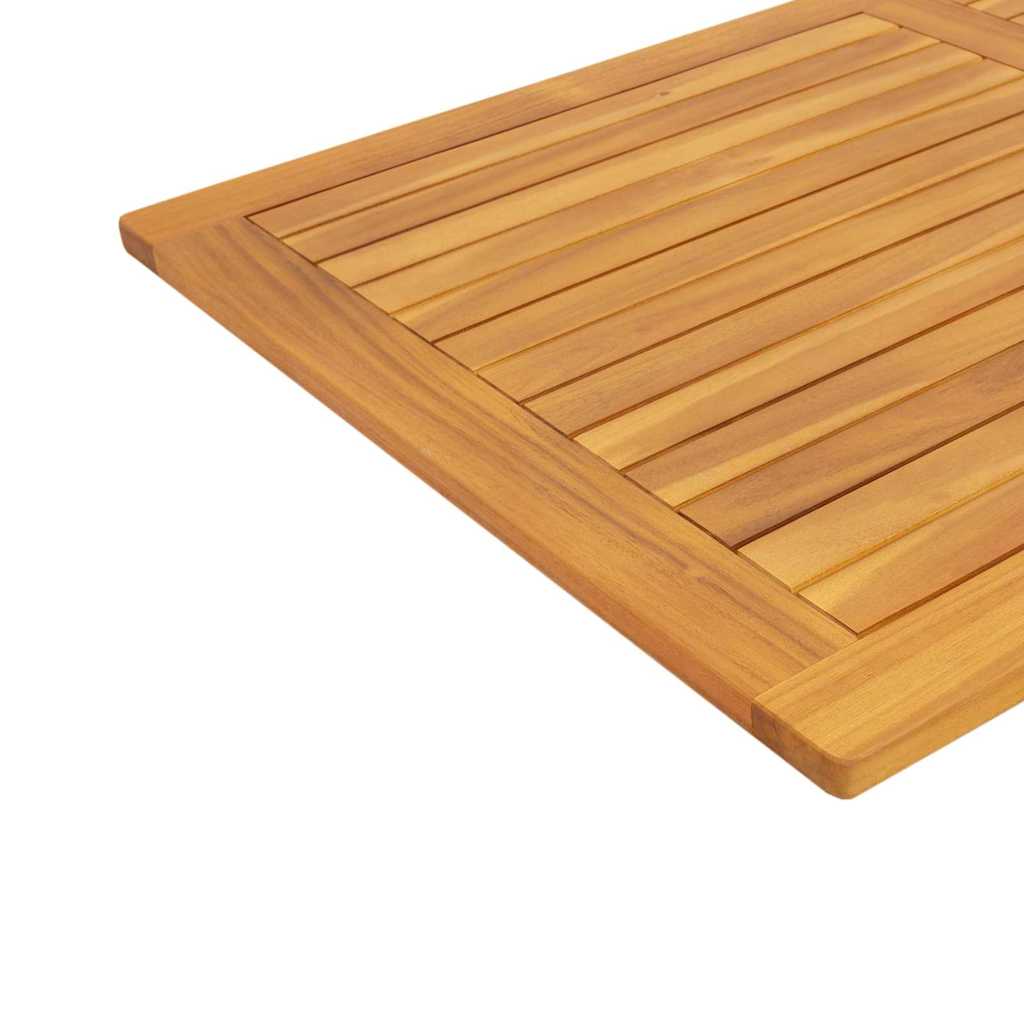 Tafelblad Bruin 120 x 70 x 2 cm Massief Acaciahout