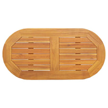 Tafelblad Olie naturel 80 x 40 x 2 cm Massief Acaciahout