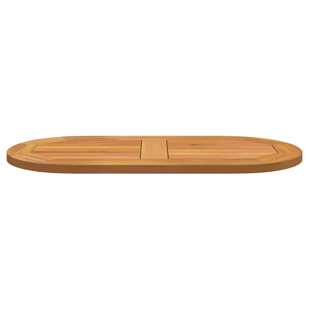 Tafelblad Olie naturel 80 x 40 x 2 cm Massief Acaciahout