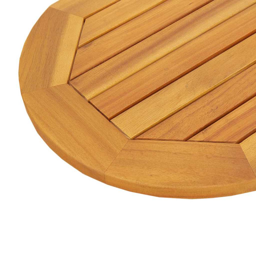Tafelblad Olie naturel 90 x 45 x 2 cm Massief Acaciahout