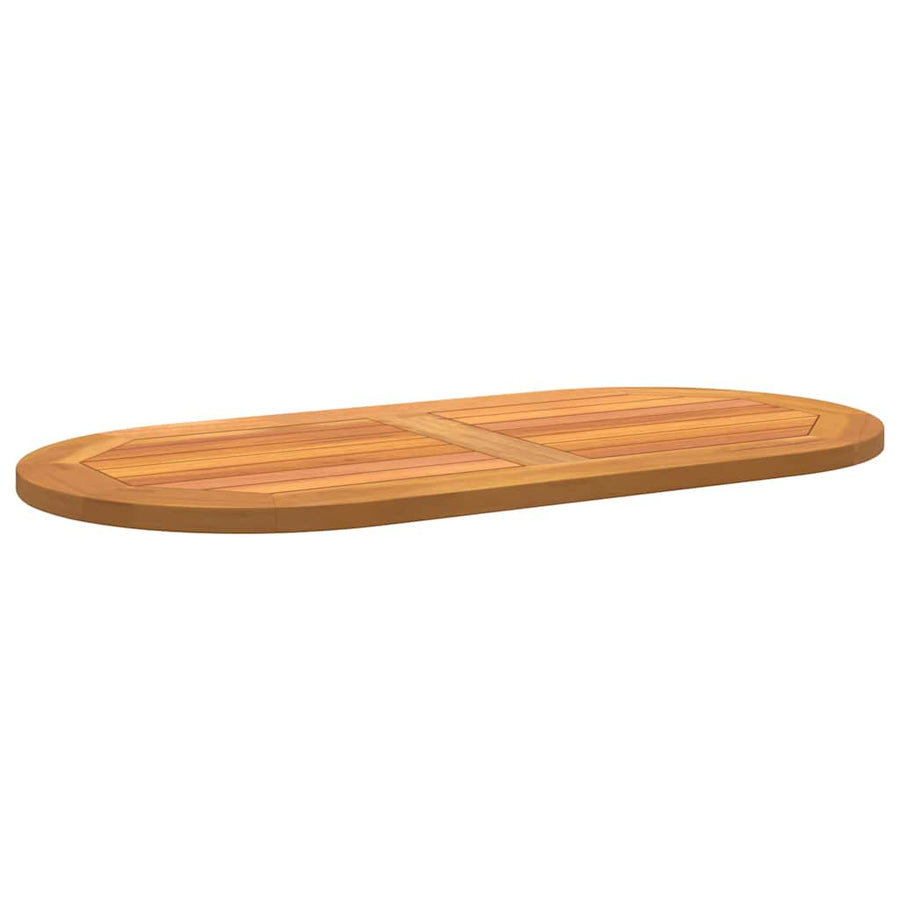 Tafelblad Olie naturel 90 x 45 x 2 cm Massief Acaciahout