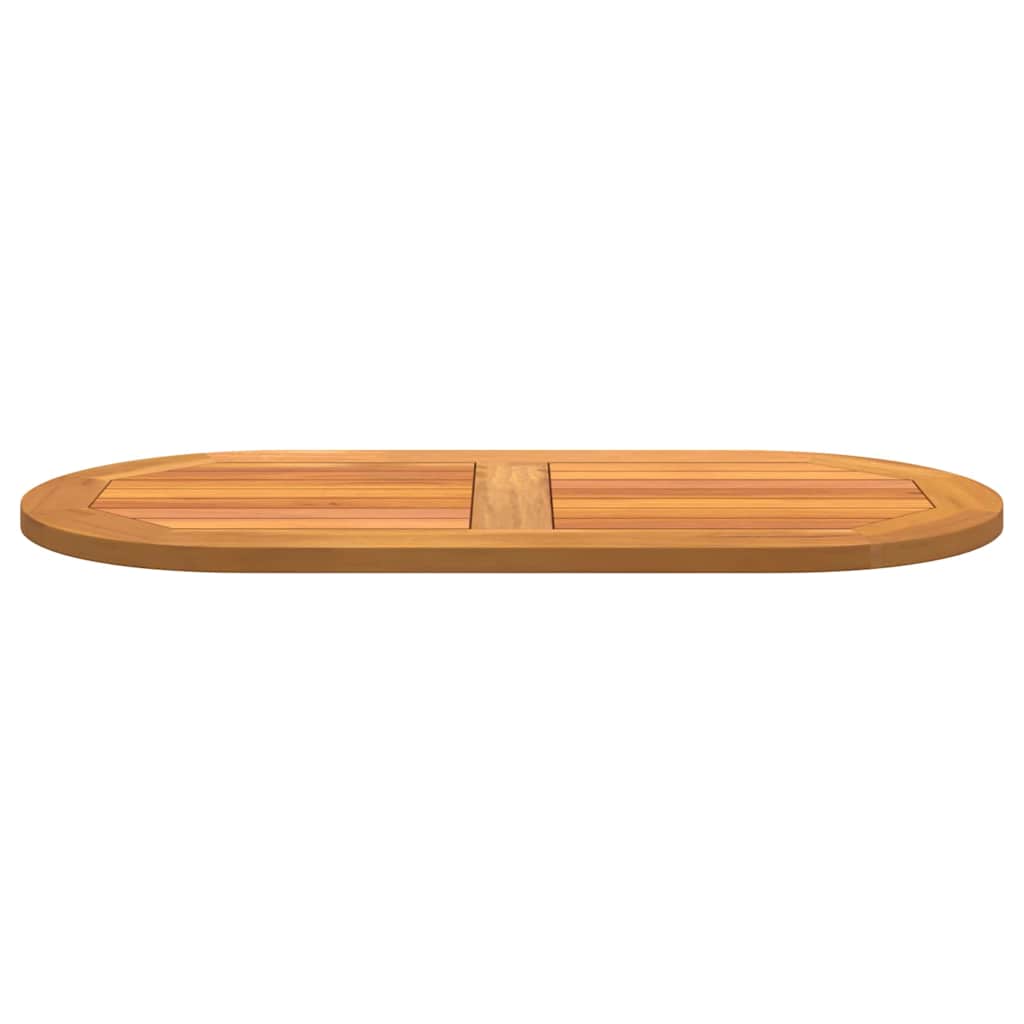 Tafelblad Olie naturel 90 x 45 x 2 cm Massief Acaciahout