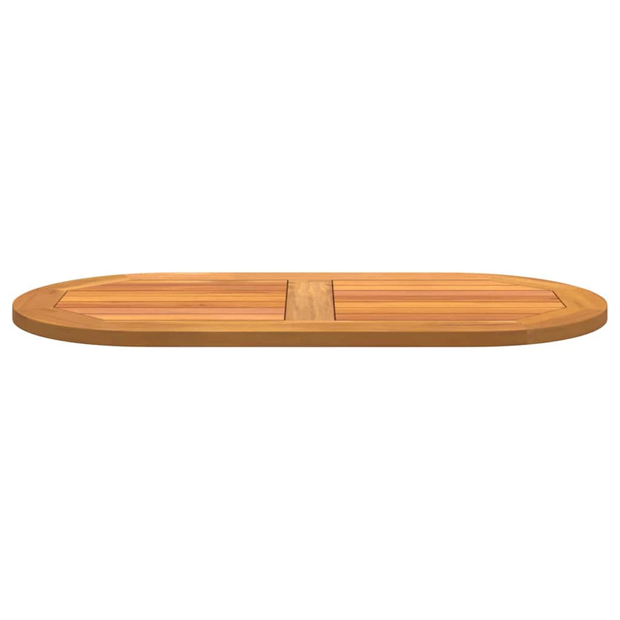 Tafelblad Olie naturel 90 x 45 x 2 cm Massief Acaciahout