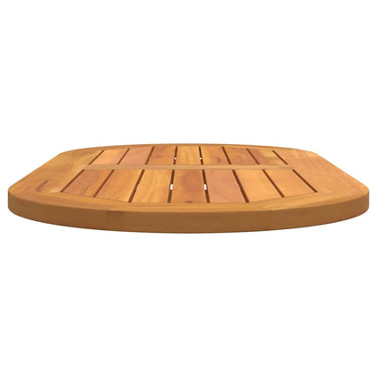 Tafelblad Olie naturel 90 x 45 x 2 cm Massief Acaciahout