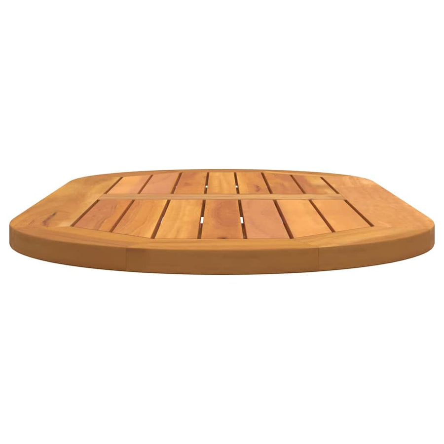 Tafelblad Olie naturel 90 x 45 x 2 cm Massief Acaciahout