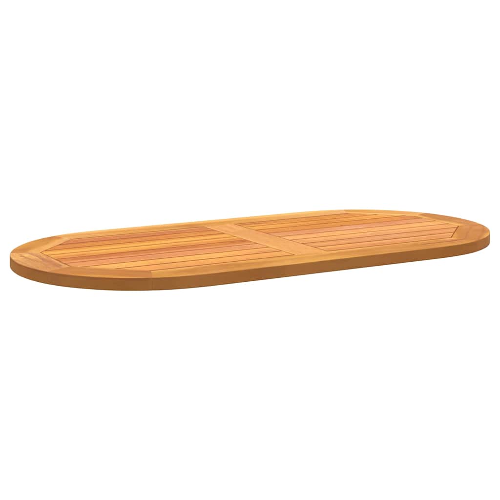 Tafelblad Olie naturel 100 x 50 x 2 cm Massief Acaciahout