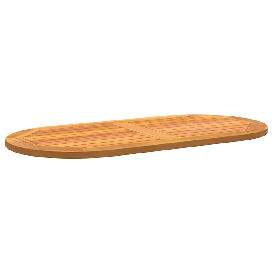 Tafelblad Olie naturel 100 x 50 x 2 cm Massief Acaciahout