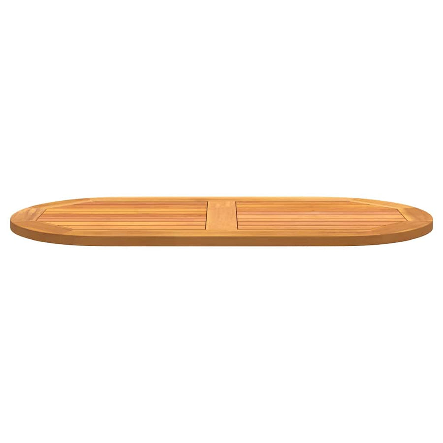 Tafelblad Olie naturel 100 x 50 x 2 cm Massief Acaciahout