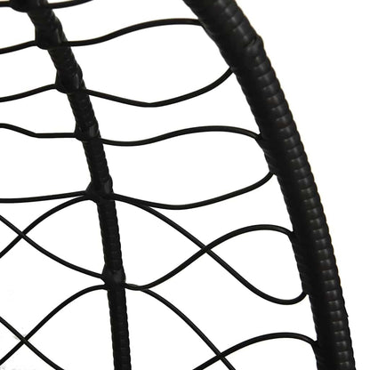 Hangende ei-stoel Koffiebruin 91.5 x 60 x 110 cm poly rattan