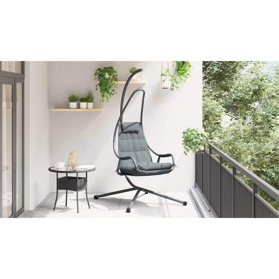 Hangende ei-stoel Antraciet 94 x 107 x 196,5 cm Staal