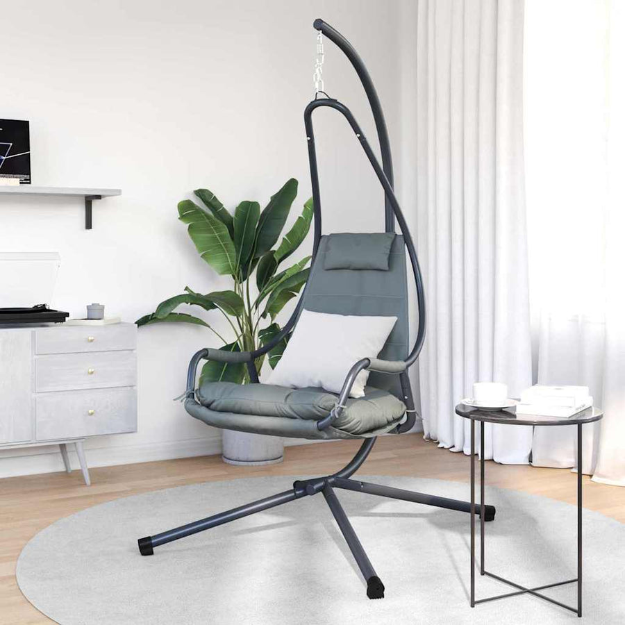Hangende ei-stoel Antraciet 94 x 107 x 196,5 cm Staal
