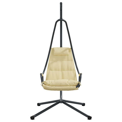 Hangende ei-stoel Beige 94 x 107 x 196,5 cm Staal