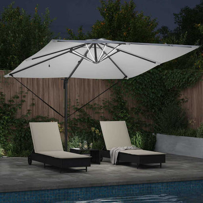 Parasol Zand 286 x 284 x 270 cm Aluminium en Polyester