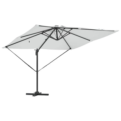 Parasol Zand 286 x 284 x 270 cm Aluminium en Polyester