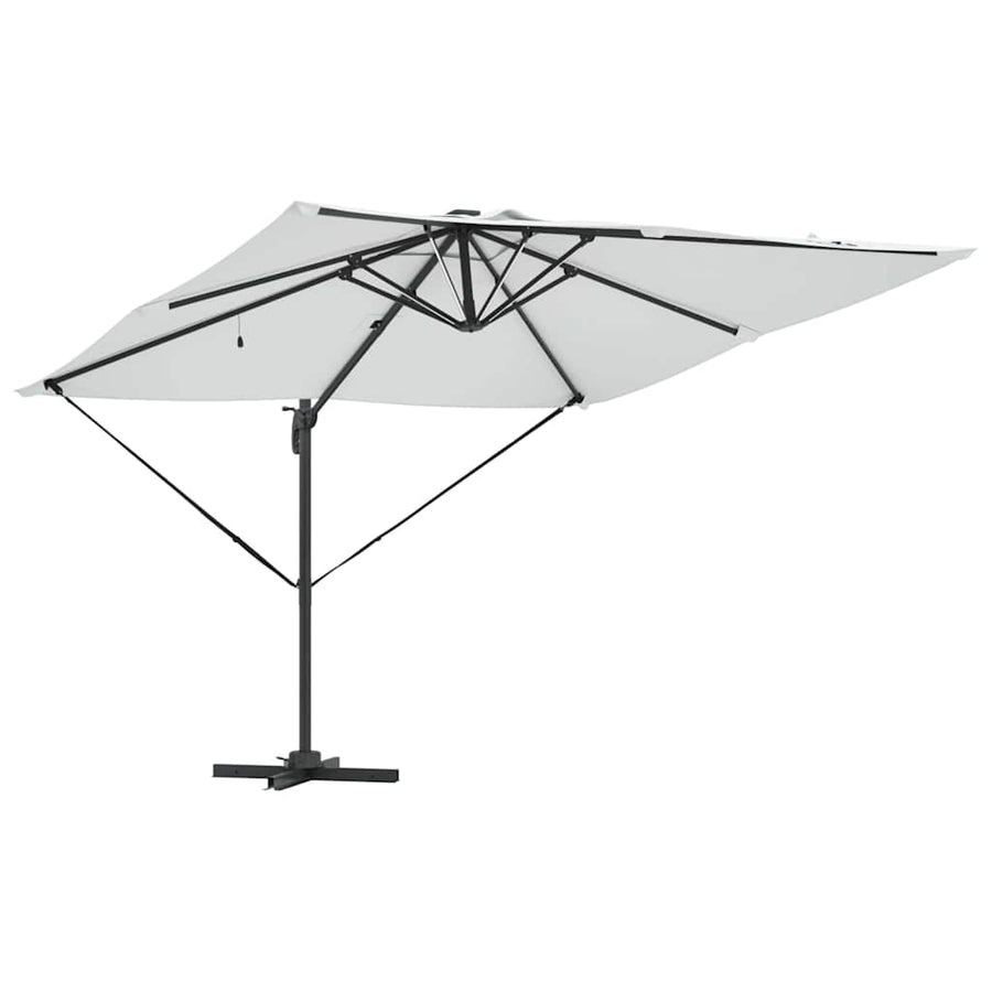 Parasol Zand 286 x 284 x 270 cm Aluminium en Polyester