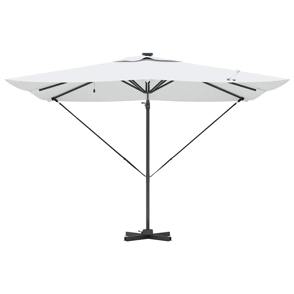 Parasol Zand 286 x 284 x 270 cm Aluminium en Polyester