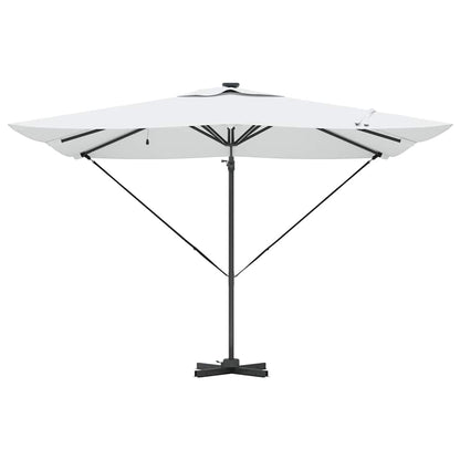 Parasol Zand 286 x 284 x 270 cm Aluminium en Polyester