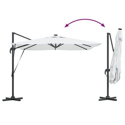 Parasol Zand 286 x 284 x 270 cm Aluminium en Polyester