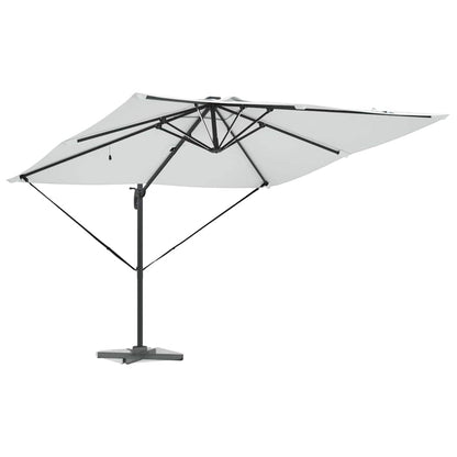 Parasol Zand 286 x 284 x 270 cm Aluminium en Polyester