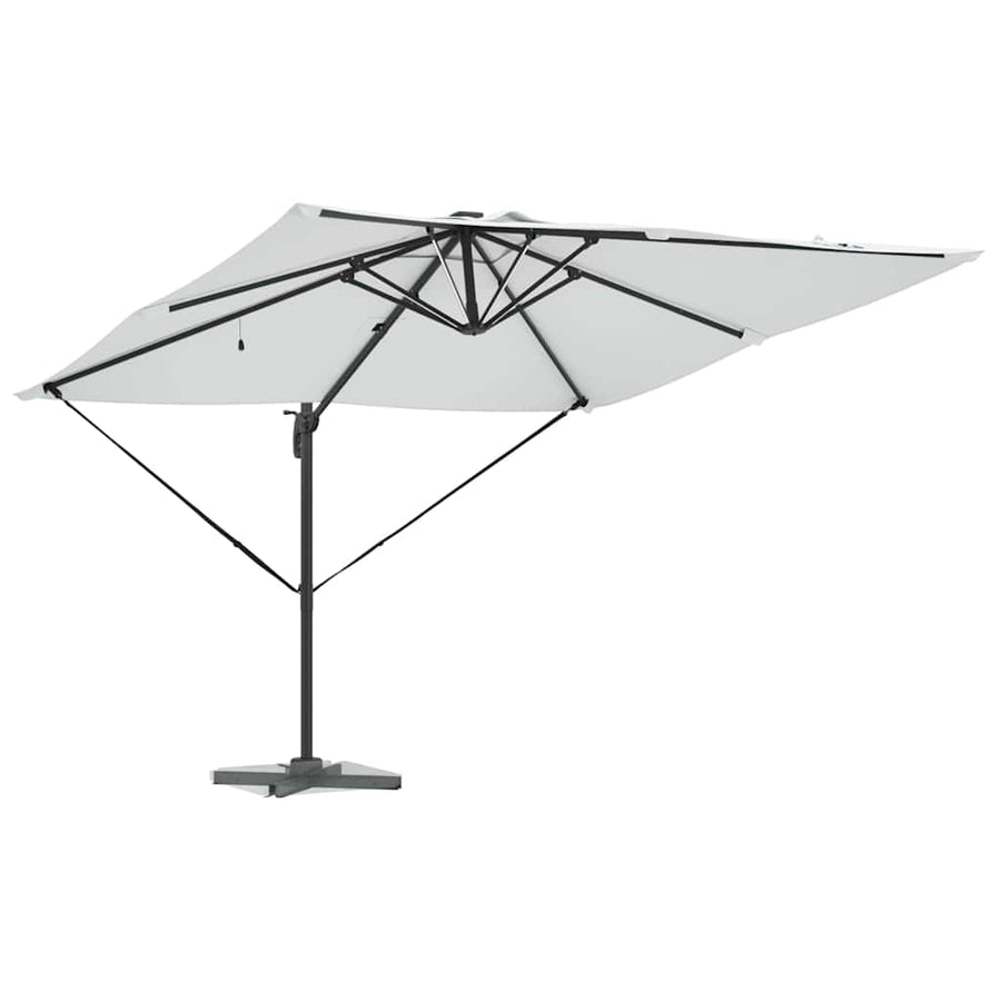 Parasol Zand 286 x 284 x 270 cm Aluminium en Polyester