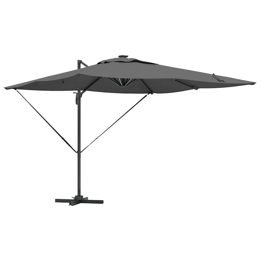 Cantilever Roma Parasol met slot 286 x 285 x 270 cm Aluminium