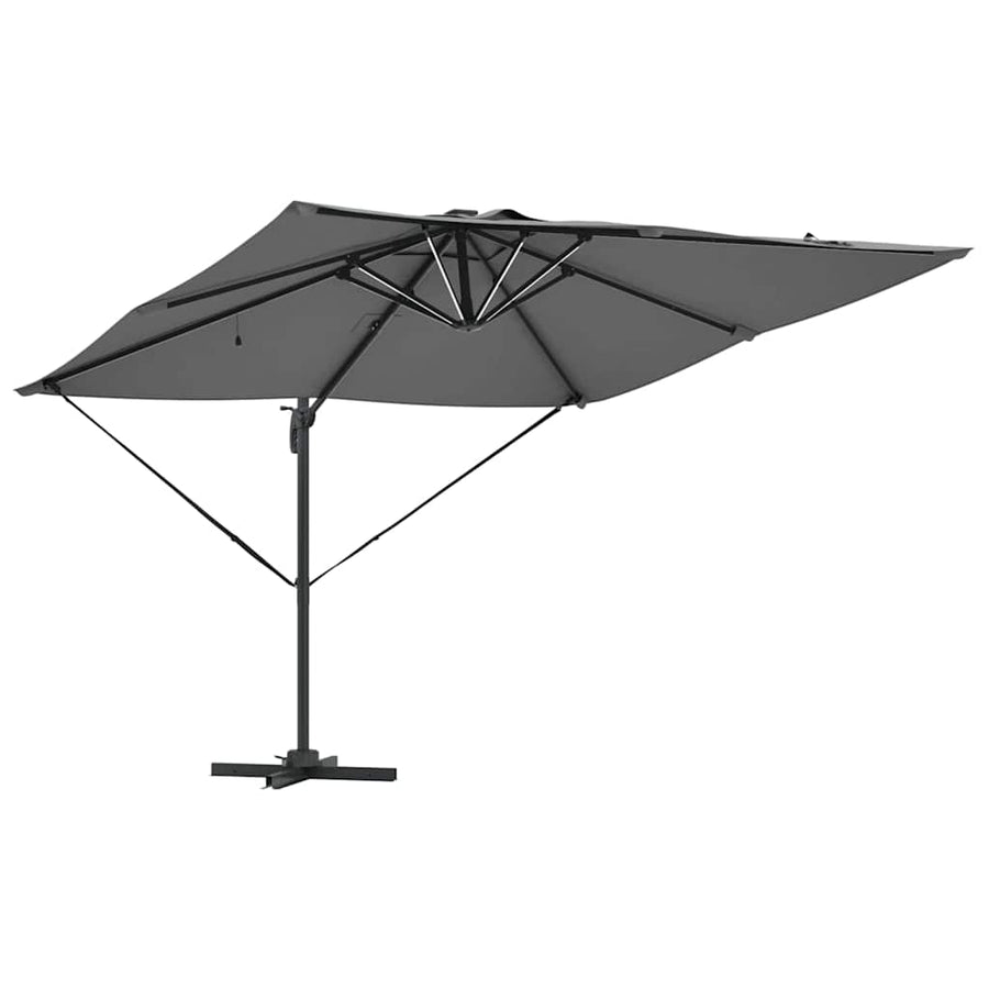 Cantilever Roma Parasol met slot 286 x 285 x 270 cm Aluminium