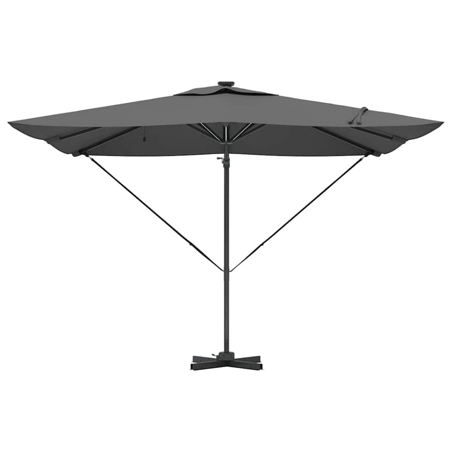 Cantilever Roma Parasol met slot 286 x 285 x 270 cm Aluminium