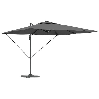 Cantilever Roma Parasol met slot 286 x 285 x 270 cm Aluminium