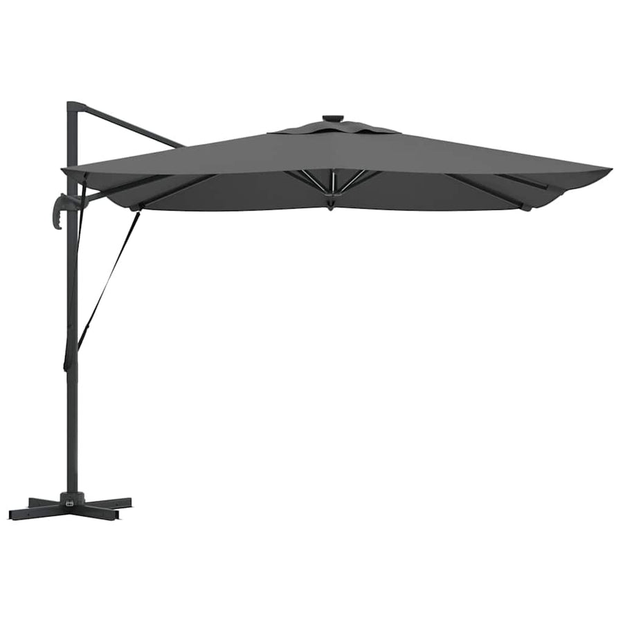 Cantilever Roma Parasol met slot 286 x 285 x 270 cm Aluminium