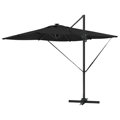 Parasol Zwart 286 x 284 x 270 cm Aluminium en Polyester