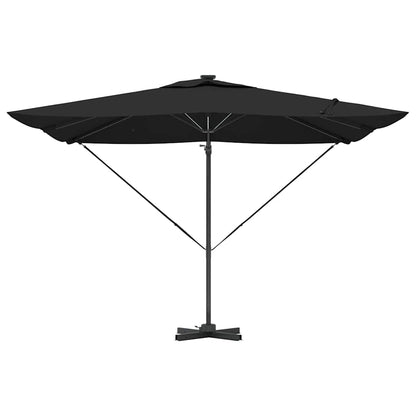 Parasol Zwart 286 x 284 x 270 cm Aluminium en Polyester