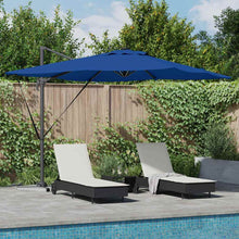 Parasol Azure Blauw 286 x 284 x 270 cm Aluminium en Polyester