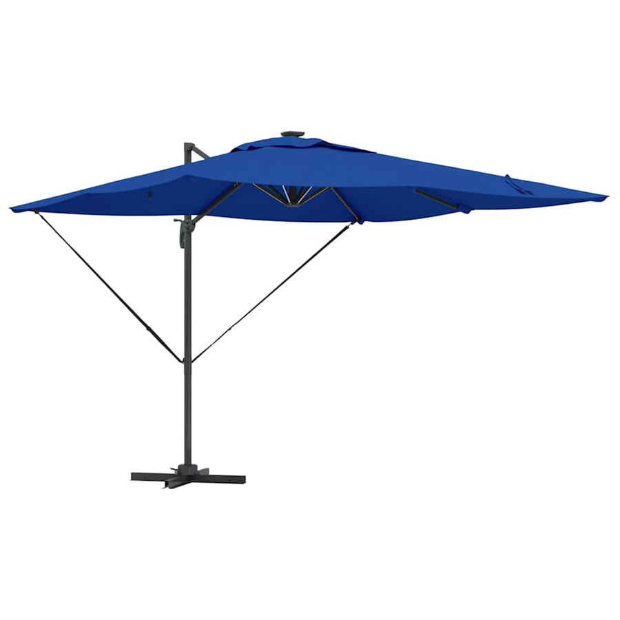 Parasol Azure Blauw 286 x 284 x 270 cm Aluminium en Polyester