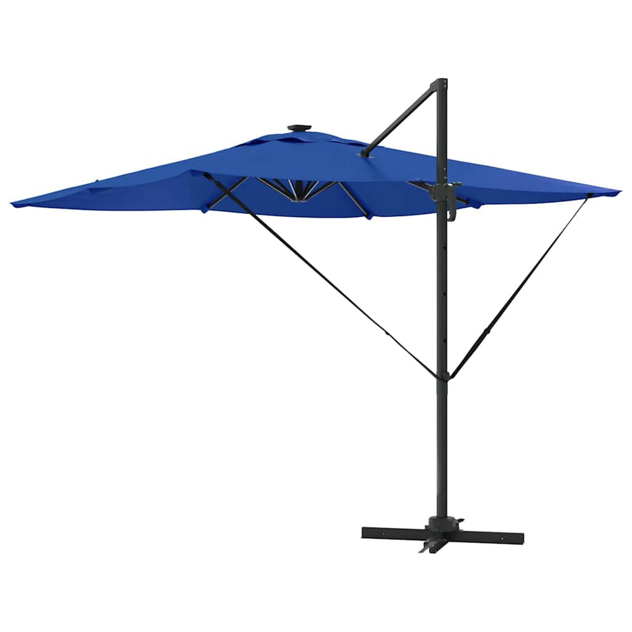 Parasol Azure Blauw 286 x 284 x 270 cm Aluminium en Polyester