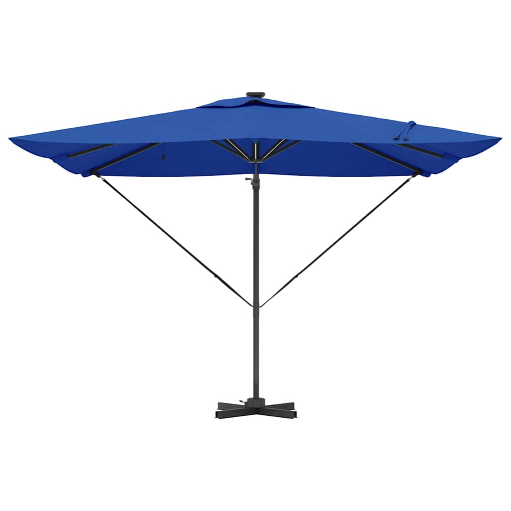 Parasol Azure Blauw 286 x 284 x 270 cm Aluminium en Polyester